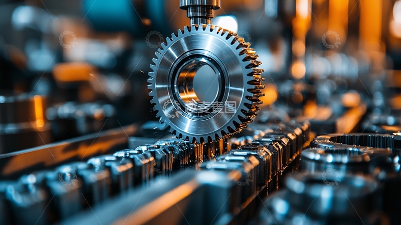 高清大图下载【趣麦麦图】精密机械齿轮