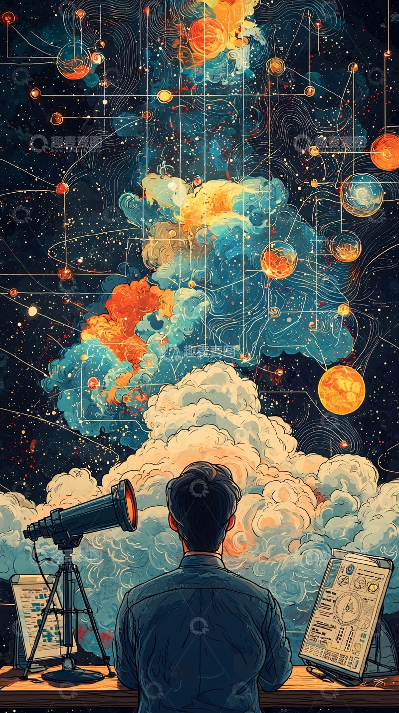 高清大图下载【趣麦麦图】宇宙星空