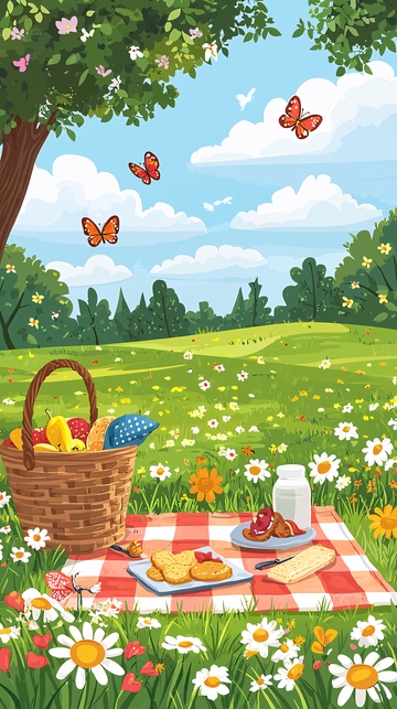 春天野餐