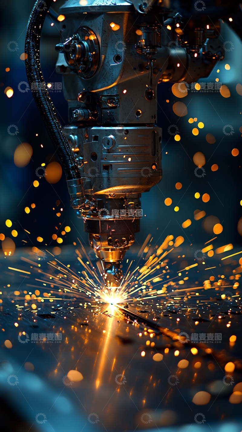 高清大图下载【趣麦麦图】金属激光切割机