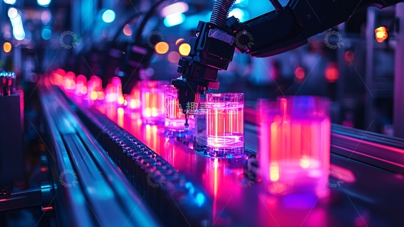 高清大图下载【趣麦麦图】自动化生产线