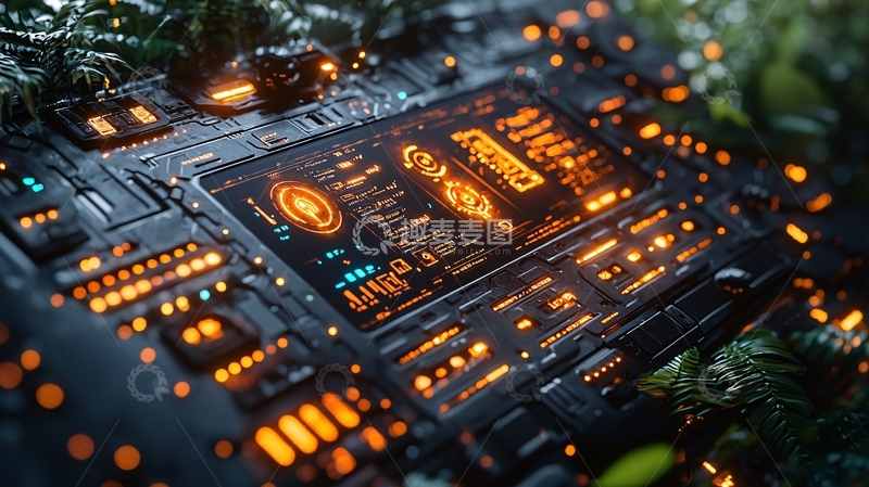 高清大图下载【趣麦麦图】未来科技界面11