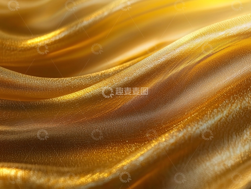 高清大图下载【趣麦麦图】金色丝绸