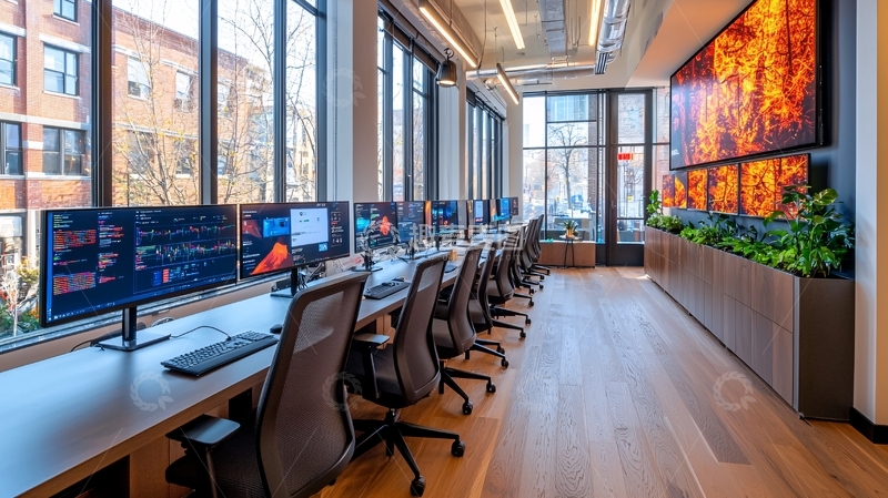 高清大图下载【趣麦麦图】现代化办公室