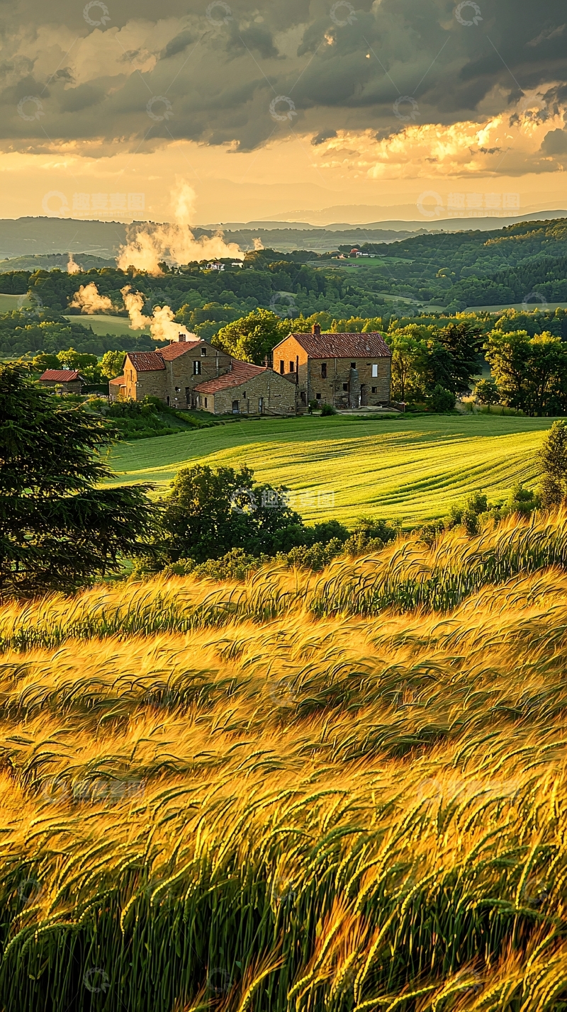 高清大图下载【趣麦麦图】乡间田园风光