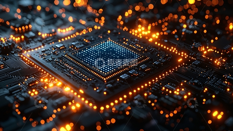 高清大图下载【趣麦麦图】电路板特写