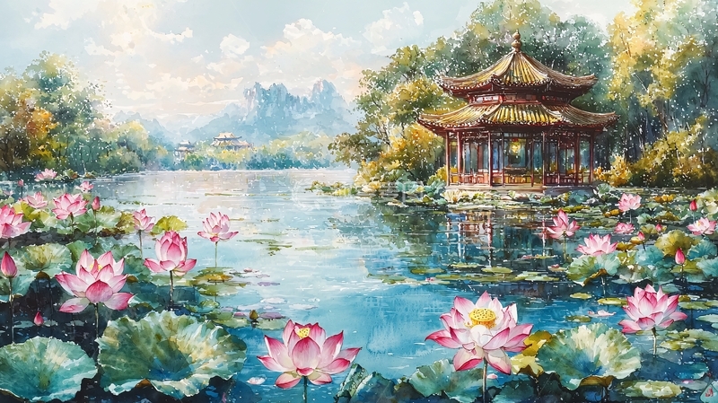 高清大图下载【趣麦麦图】水墨画