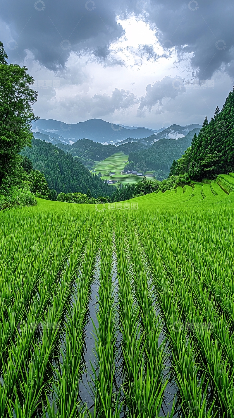 高清大图下载【趣麦麦图】梯田风光15