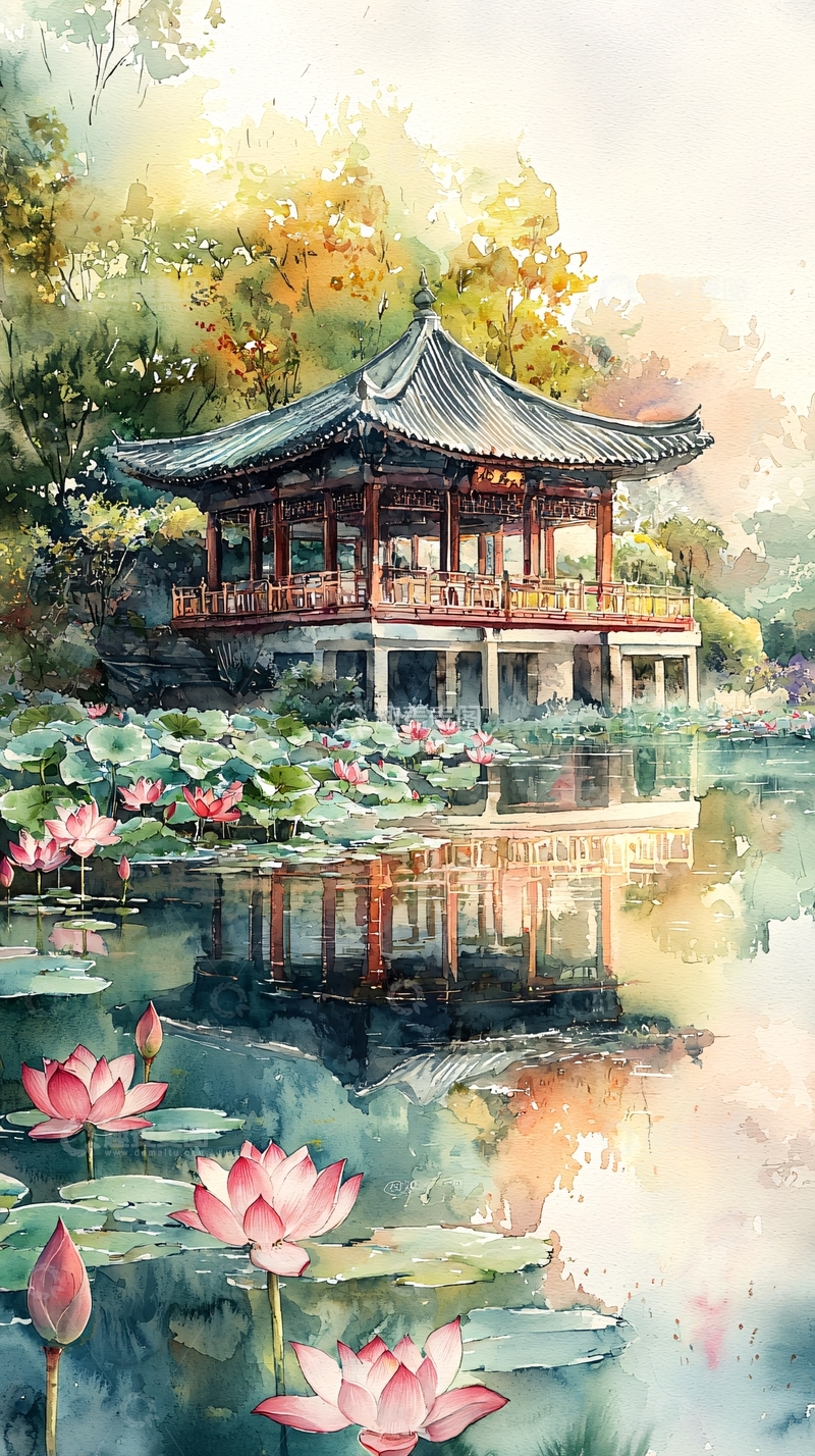 高清大图下载【趣麦麦图】水墨画