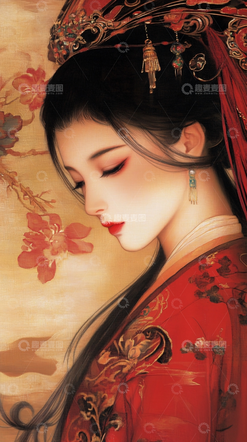 高清大图下载【趣麦麦图】古典美女3