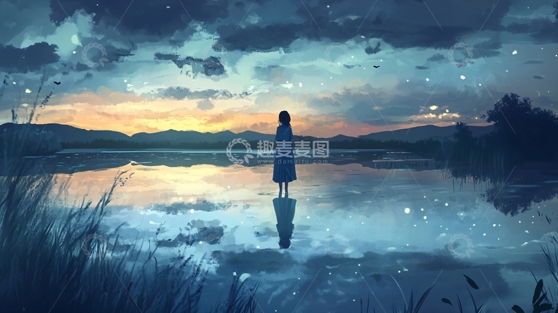 高清大图下载【趣麦麦图】女孩