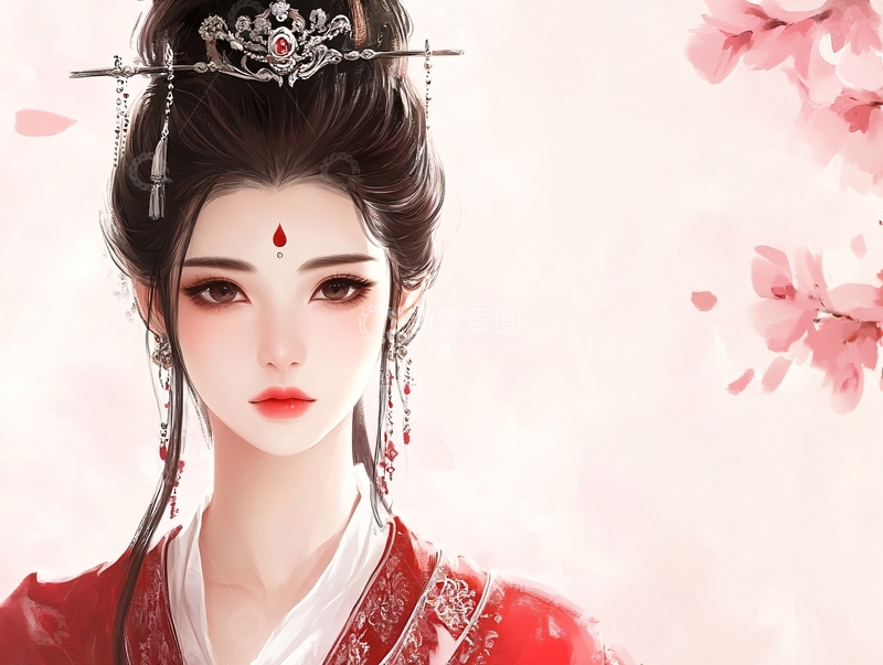 高清大图下载【趣麦麦图】古风美女