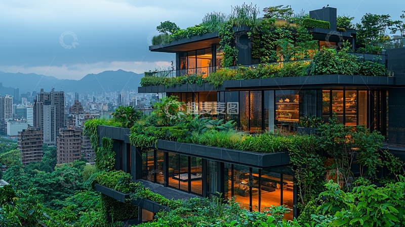高清大图下载【趣麦麦图】绿色建筑19
