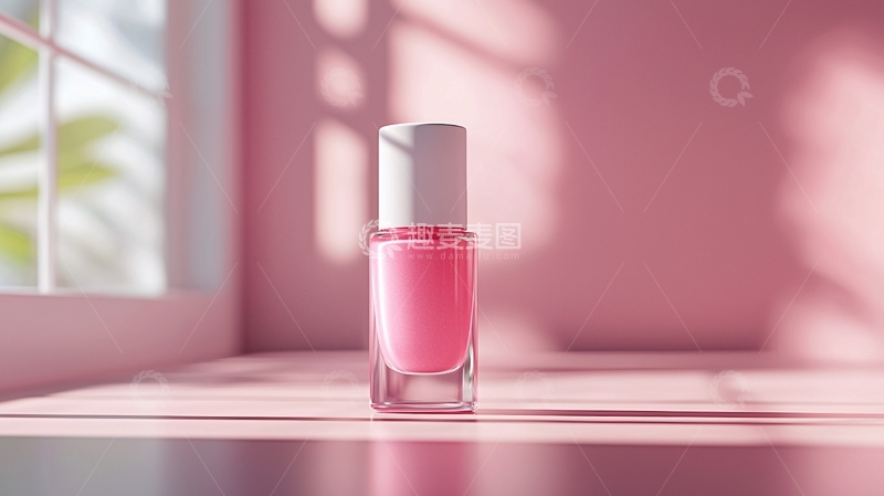 高清大图下载【趣麦麦图】粉色指甲油
