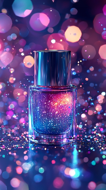 闪亮星空香水瓶