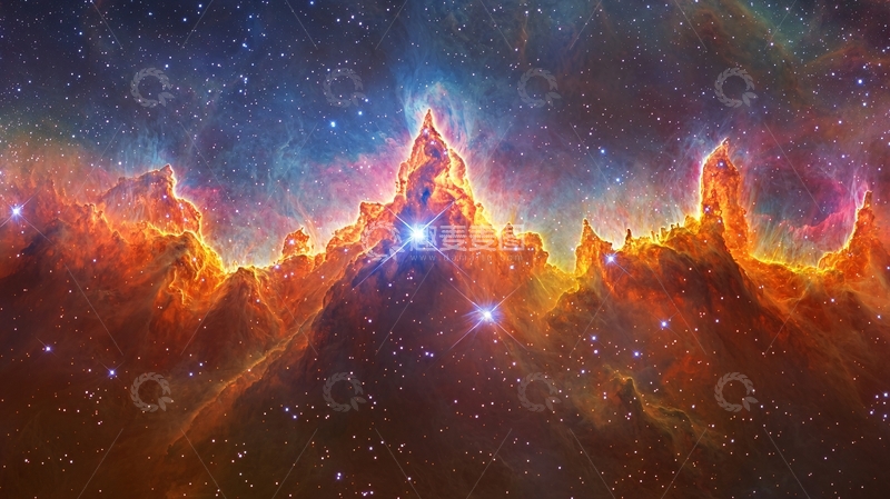 高清大图下载【趣麦麦图】宇宙星云