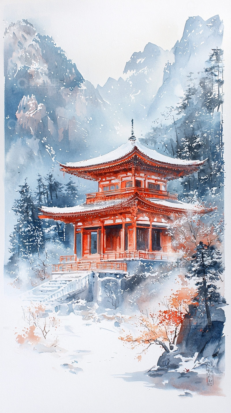 高清大图下载【趣麦麦图】水墨画