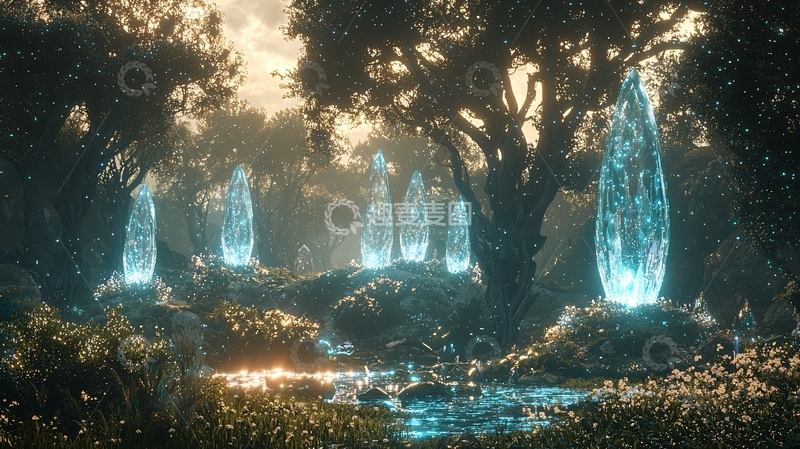 高清大图下载【趣麦麦图】梦幻森林