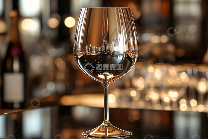 高清大图下载【趣麦麦图】高脚杯中的液体