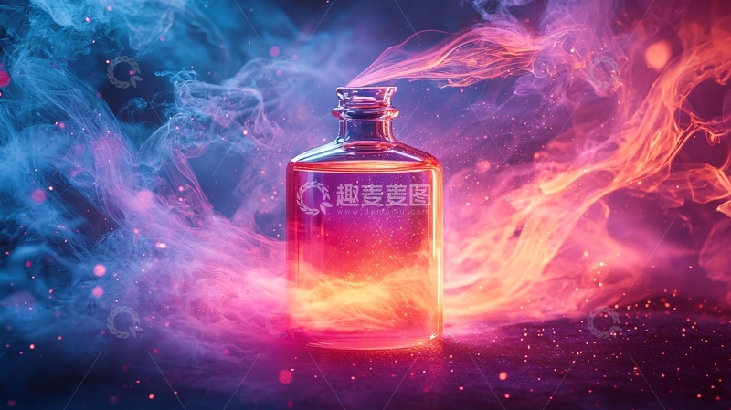 高清大图下载【趣麦麦图】神秘液体瓶