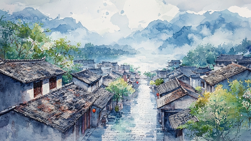 高清大图下载【趣麦麦图】水墨画