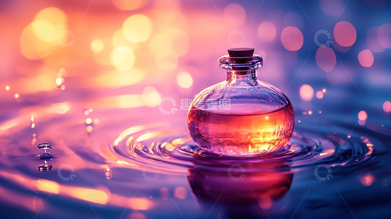 高清大图下载【趣麦麦图】魔法药水在水中
