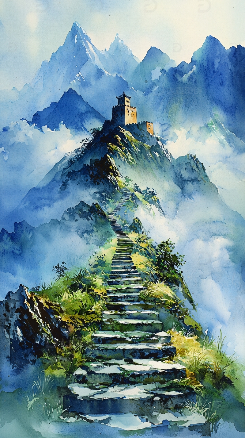 高清大图下载【趣麦麦图】云海仙境