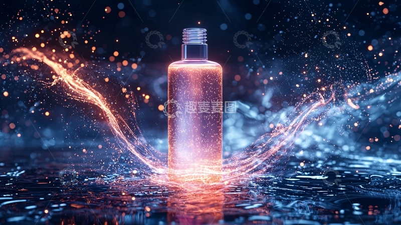 高清大图下载【趣麦麦图】炫酷瓶子光效