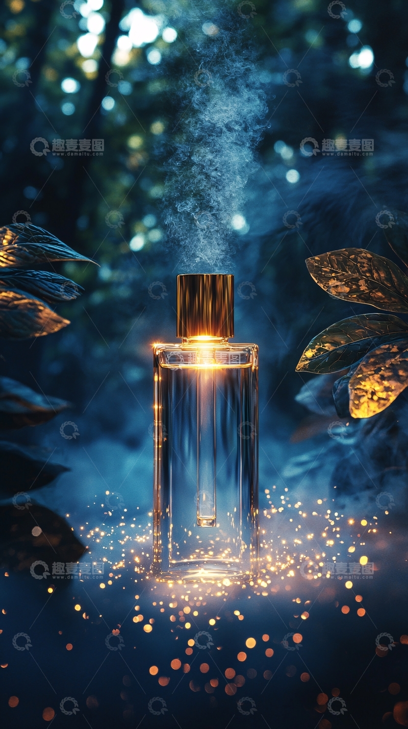 高清大图下载【趣麦麦图】森林系香水