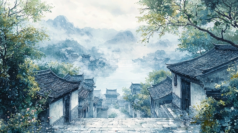 高清大图下载【趣麦麦图】水墨画