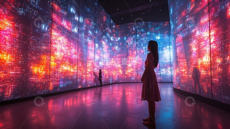 高清大图下载【趣麦麦图】沉浸式数字艺术展