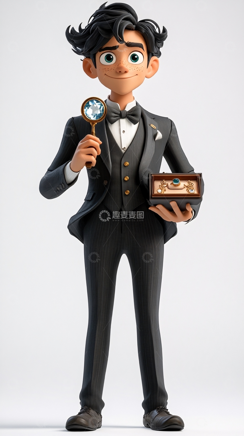 高清大图下载【趣麦麦图】卡通人物89