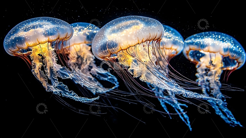 高清大图下载【趣麦麦图】高清水母图片