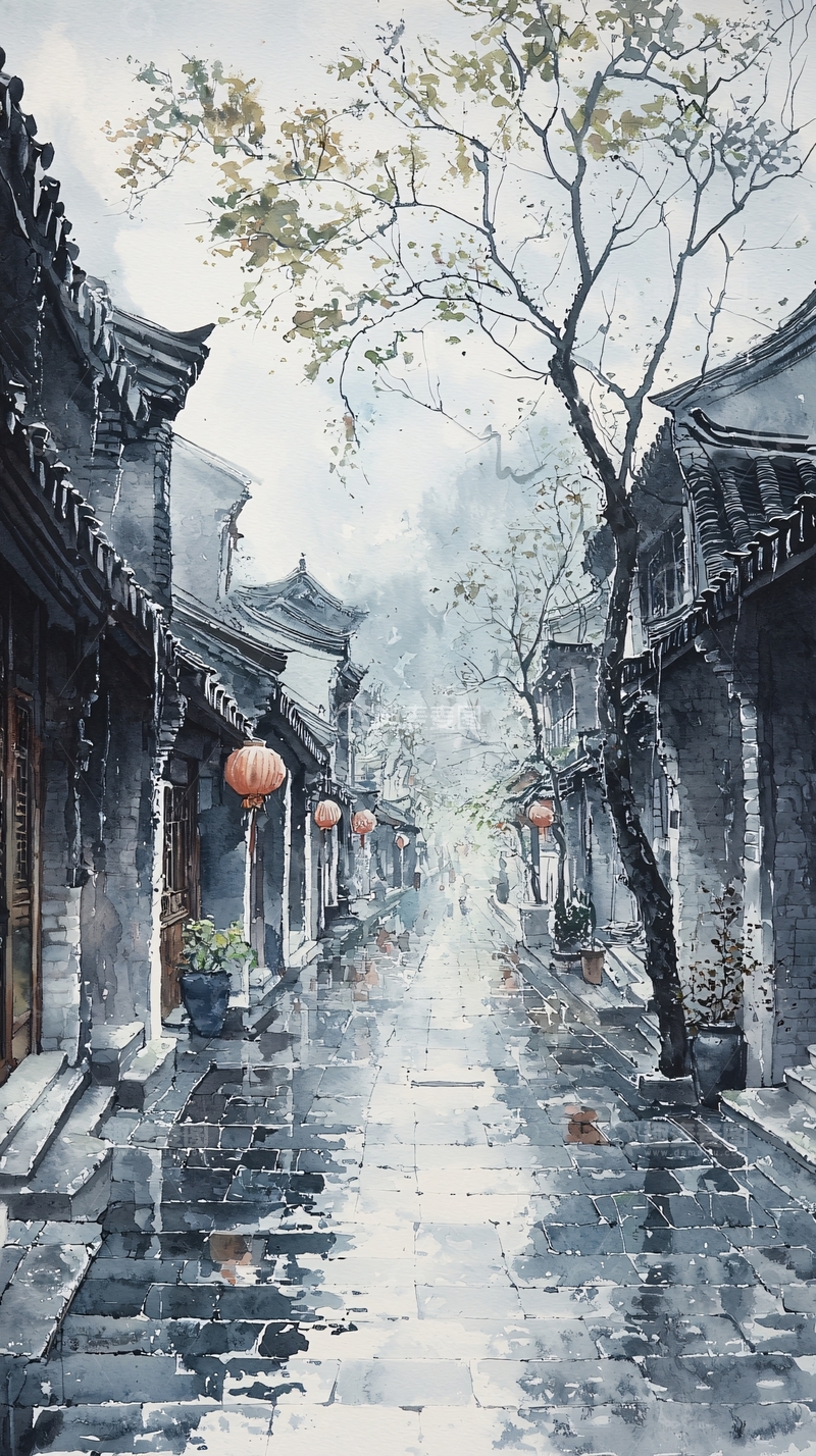 高清大图下载【趣麦麦图】水墨画