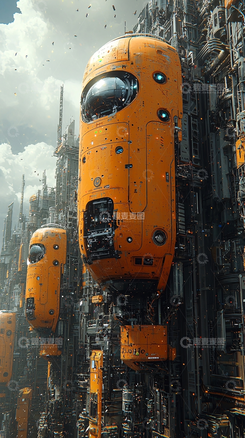 高清大图下载【趣麦麦图】未来都市