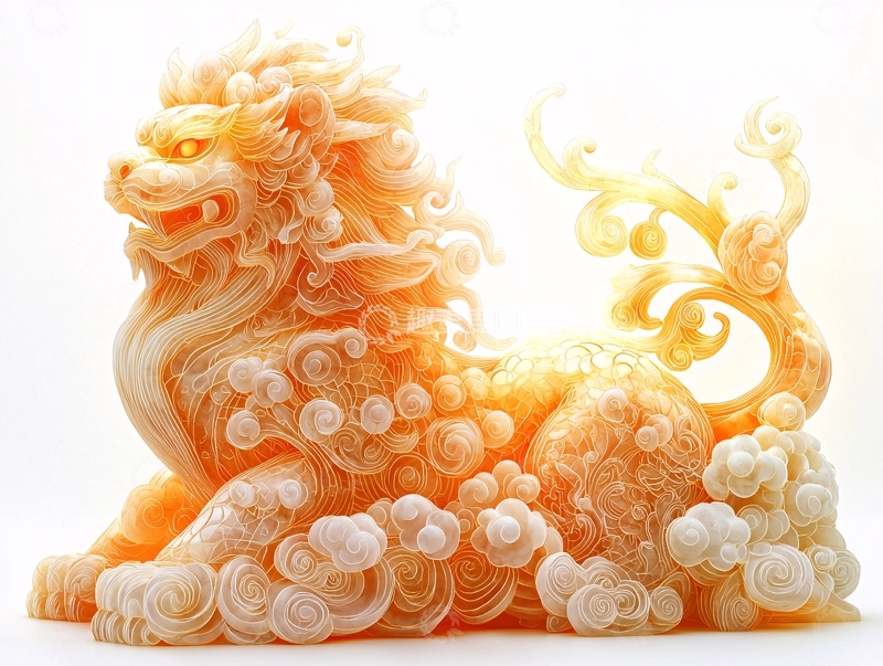 高清大图下载【趣麦麦图】祥瑞神兽雕塑