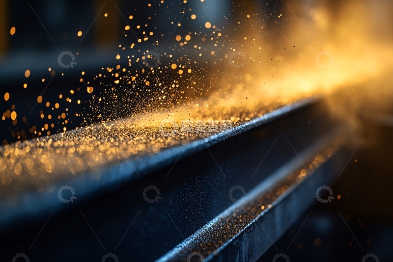 高清大图下载【趣麦麦图】金属切割火花四溅