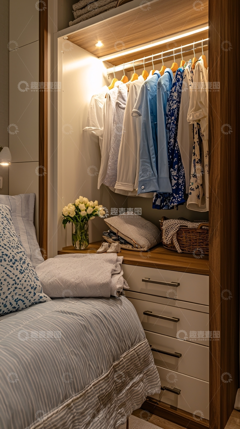高清大图下载【趣麦麦图】卧室衣柜设计
