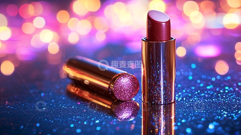 高清大图下载【趣麦麦图】闪亮唇膏