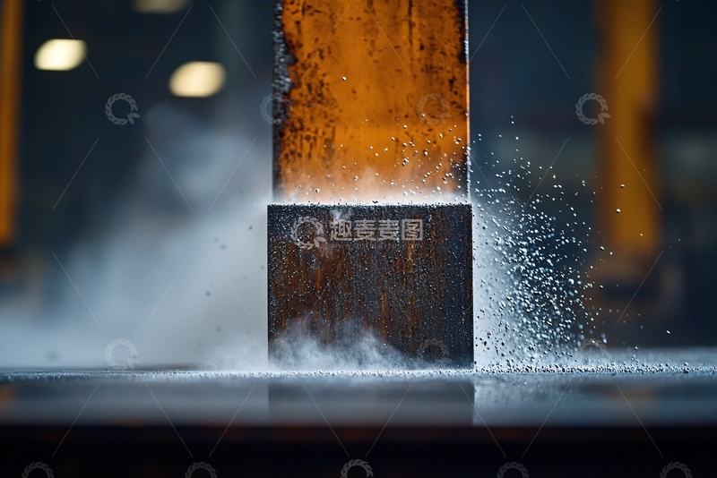 高清大图下载【趣麦麦图】金属切割火花四溅
