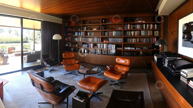 高清大图下载【趣麦麦图】书房