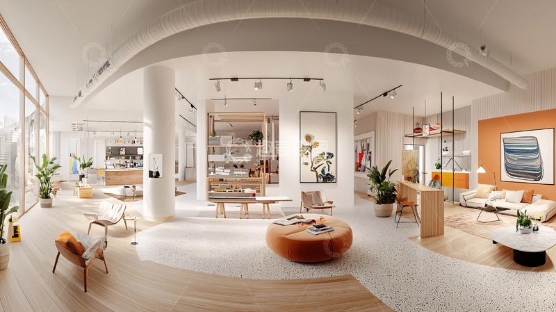 高清大图下载【趣麦麦图】现代简约风格家居样板间