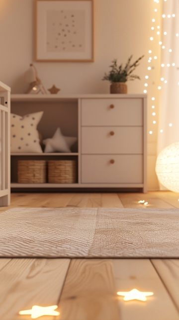 温馨童趣婴儿房