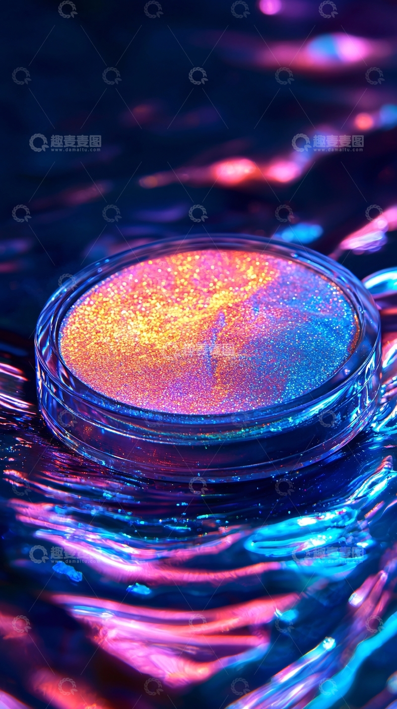 高清大图下载【趣麦麦图】炫彩闪光粉