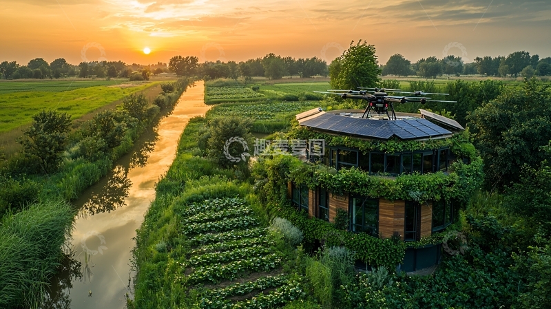高清大图下载【趣麦麦图】绿色环保生态房屋