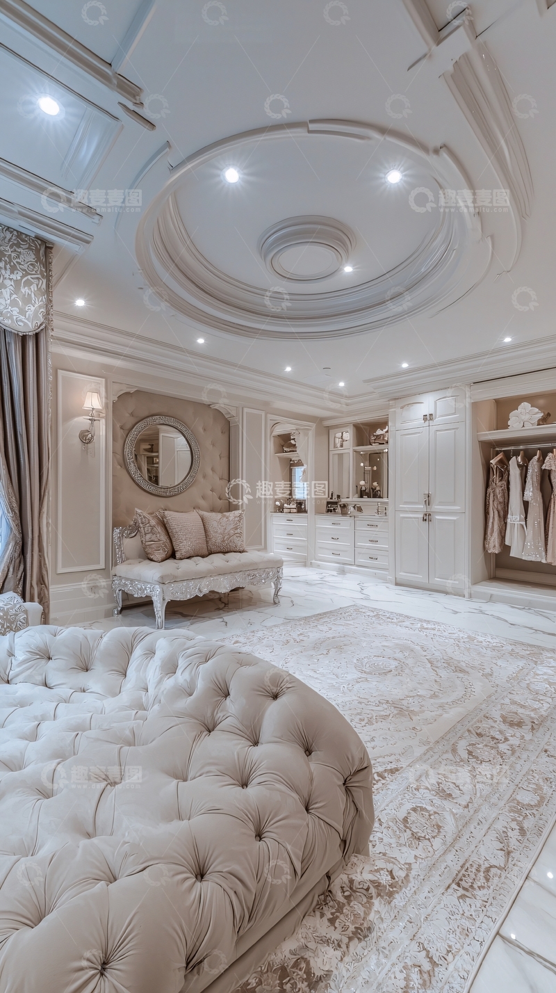 高清大图下载【趣麦麦图】欧式奢华卧室