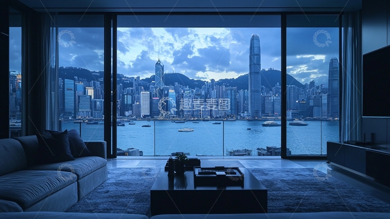 高清大图下载【趣麦麦图】香港夜景