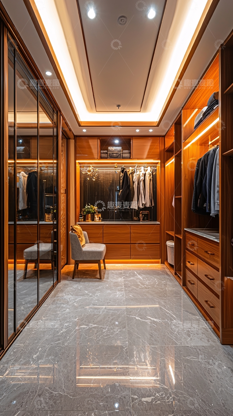 高清大图下载【趣麦麦图】高级定制衣帽间