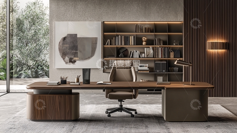高清大图下载【趣麦麦图】现代简约高端办公桌