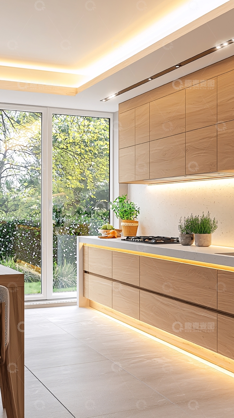 高清大图下载【趣麦麦图】现代简约风格厨房38